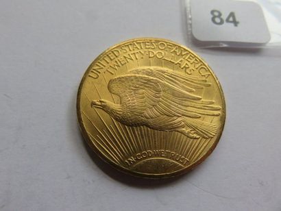 Currency gold - USA - 20 Dollars Saint-Gaudens...