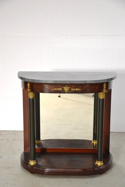Dining room with ten chairs, a table, a sideboard...