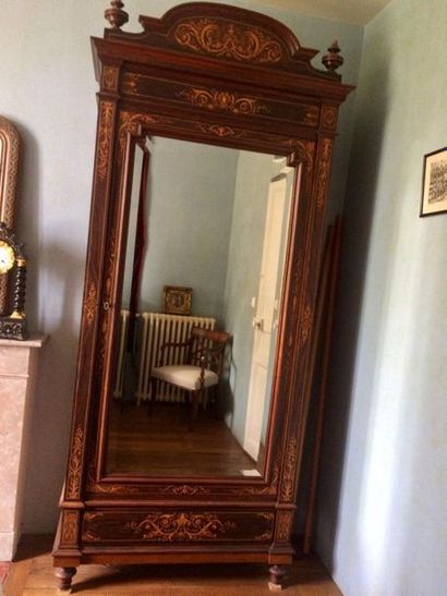 Bedroom set comprising a wardrobe, a bed...