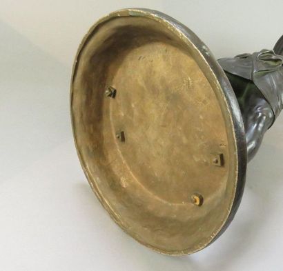 Fonderie de Naples, vers 1880 Silène Bronze...