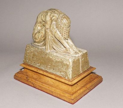 BONIFAS Paul, 1893-1967 Orientale accroupie...