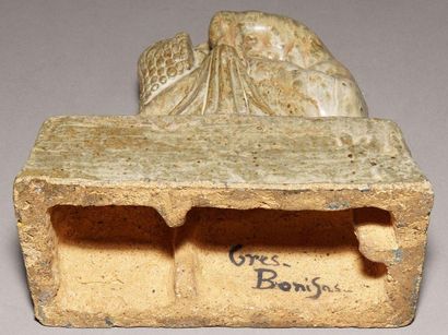 BONIFAS Paul, 1893-1967 Orientale accroupie...