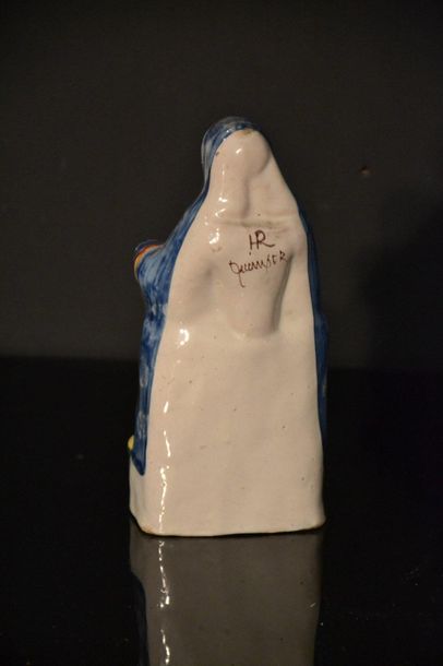 HENRIOT QUIMPER Rare représentation de Sainte-Anne...