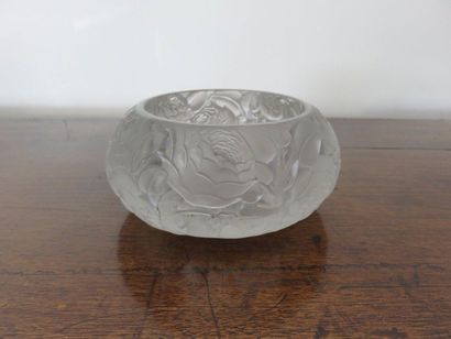 LALIQUE France Boite « Dinard » de forme...