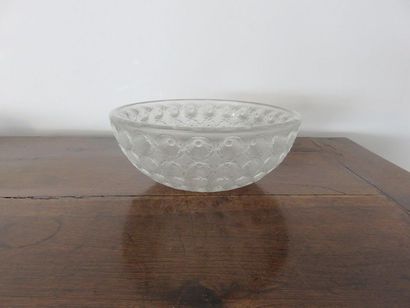 LALIQUE R. France Coupe creuse « Nemours »...