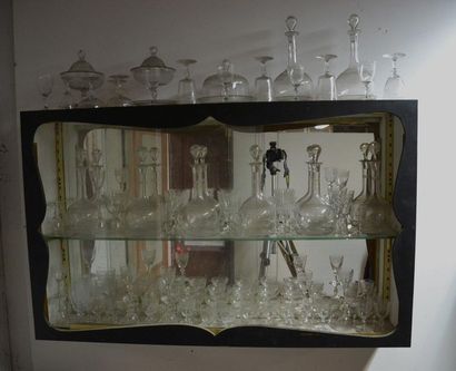 Partie de service en cristal