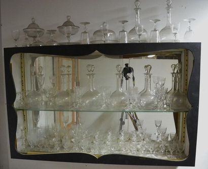 Partie de service en cristal