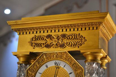 Dans le goût de l'Escalier de Cristal  Pendule...
