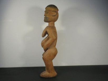 Female STATUS. Heavy wood. Missing the right...