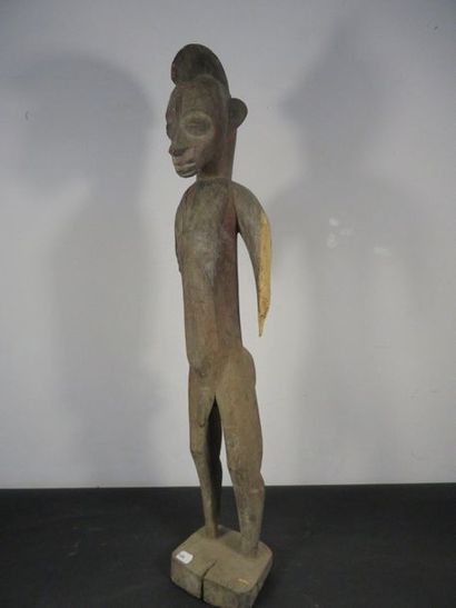 MALE STATUS. Wood. Missing arms High Ivory...
