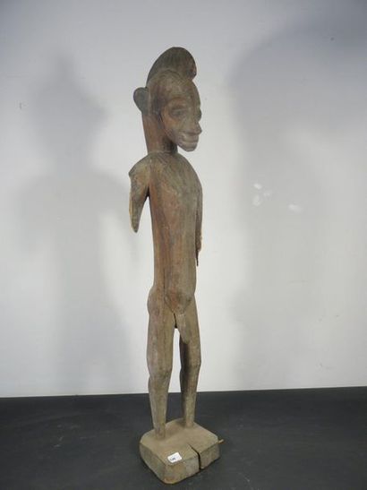 MALE STATUS. Wood. Missing arms High Ivory...