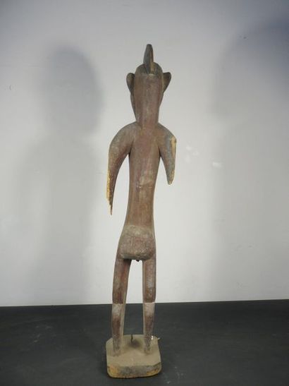 MALE STATUS. Wood. Missing arms High Ivory...