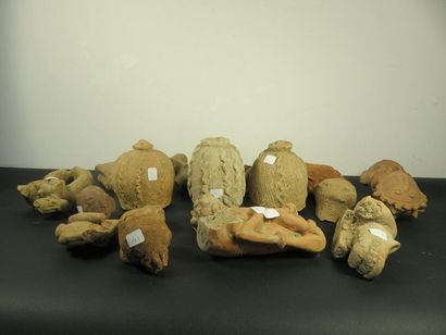 TEN SEVEN FRAGMENTARY COOKED LANDS: animals,...