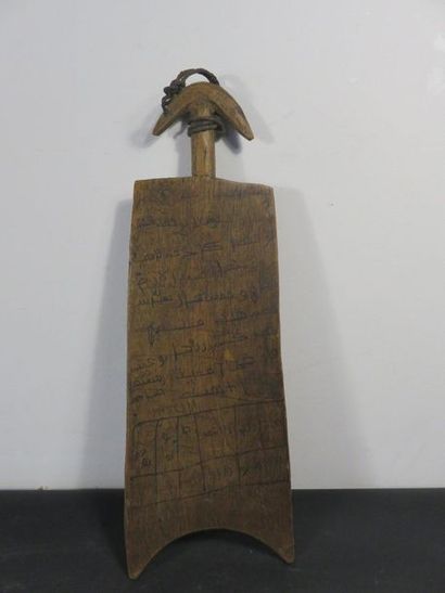 Wooden PALLET with verses from the Koran...