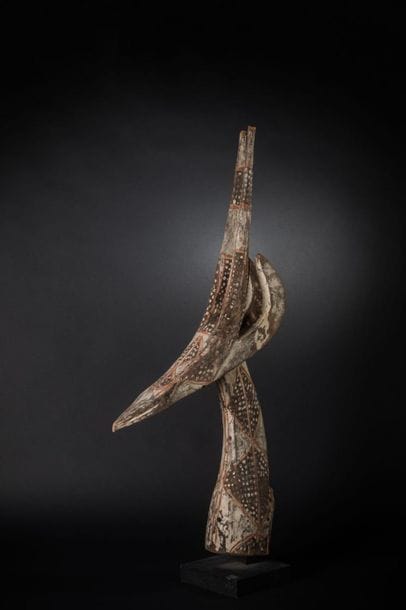 Kurumba antelope mask. This mask represents...