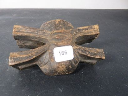REMOVABLE HEAD of a statuette representing...
