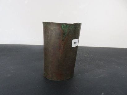 SLEEVE. Metal. Burkina-Faso. Height 12 c...