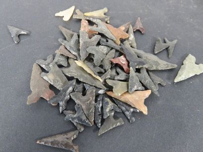 LOT : Environ CINQUANTE HUIT BELLES pointes...