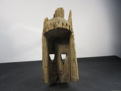 TWO Dogon MASKS