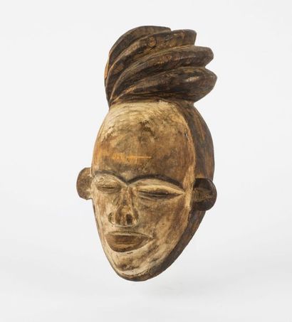 MASQUE FACIAL Okuy. Bois léger, coloration...