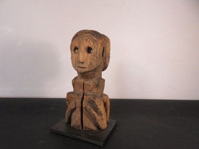 JANIFORM SCULPTURE, depicting a bust with...