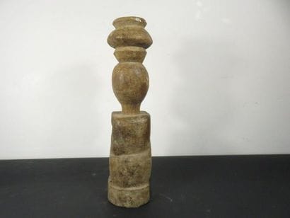 MALE STATUS HIGH, arms folded. Heavy wood,...