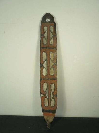 Votive board Wooden gope, the bottom of which...