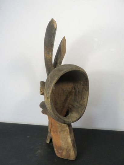 TWO Mama MASKS, one with horns