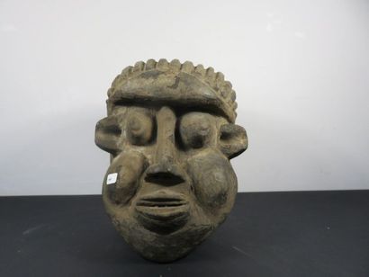 TWO MASKS. Cameroon