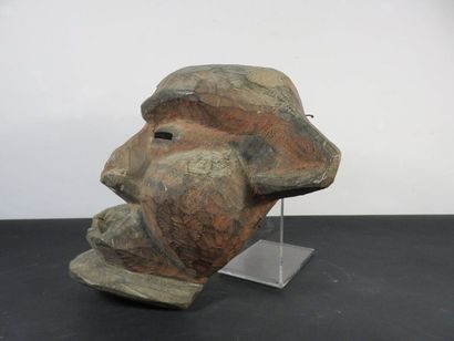 TWO MASKS. Cameroon