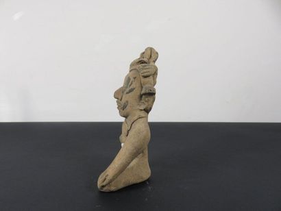 TORSE de statuette. Terre cuite. Mexique...