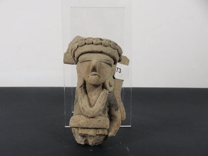 TORSE de statuettes. Terre cuite. Mexique...