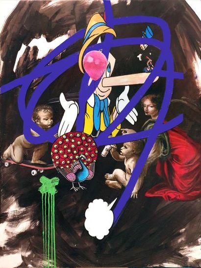 OZMO Virgin Pinocchio plus peacock, 2019....