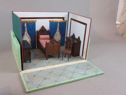 Coffret de chambre à coucher pour miniat...