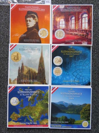 Monnaies Euros - Autriche - Collection de...