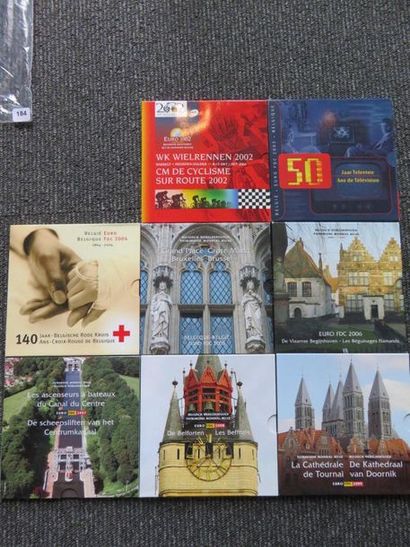 Monnaies Euros - Belgique - Collection de...
