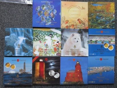 Monnaies Euros - Finlande - Collection de...