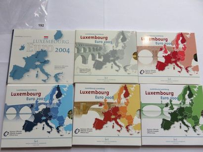 Monnaies Euros - Luxembourg - Collection...
