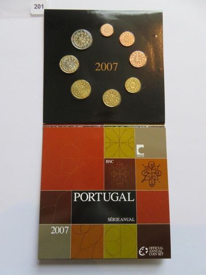 Monnaies Euros - Portugal - Série BU, 2007...