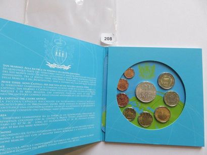 Monnaie Euros - Saint-Marin - Série BU 2008...