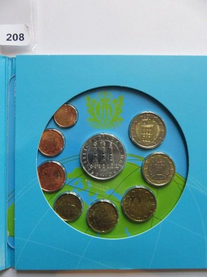 Monnaie Euros - Saint-Marin - Série BU 2008...