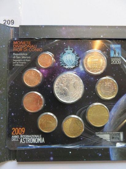 Monnaie Euros - Saint-Marin - Série BU 2009...