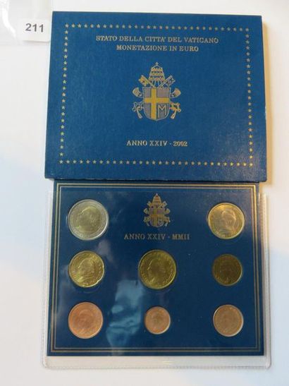 Monnaie Euros - Vatican - Série BU (8 monnaies)...