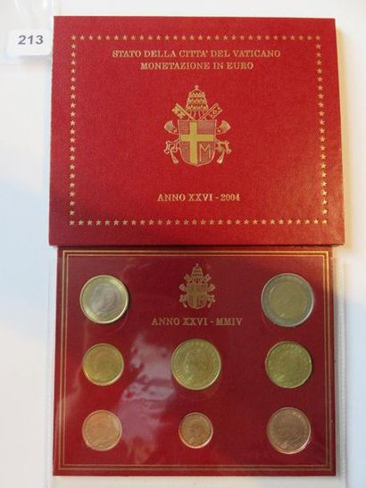 Monnaie Euros - Vatican - Série BU (8 monnaies)...