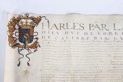 Lettre patente du Sieur Jean Grandidier,...