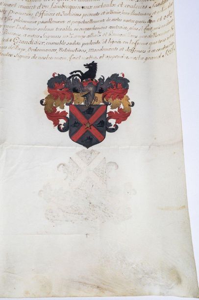 Lettre patente du Sieur Jean Grandidier,...