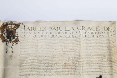 Lettre patente du Sieur Jean Grandidier,...