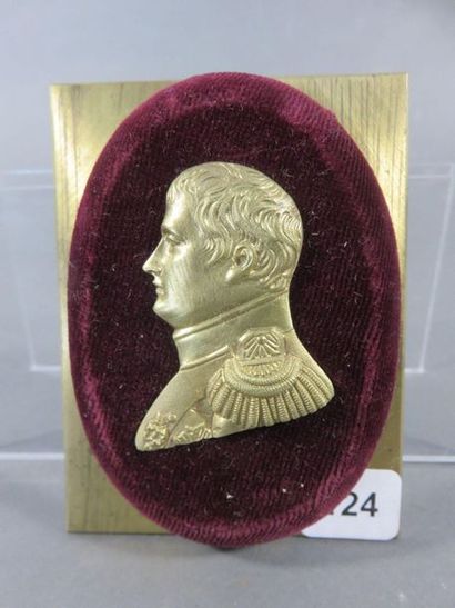 L’Empereur Napoléon Ier. En buste en bronze...