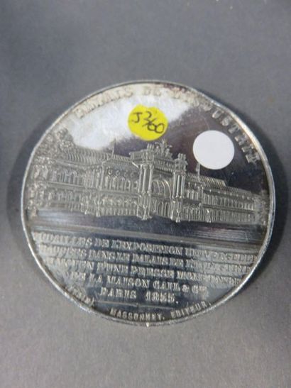 Médaille de l’exposition Universelle de 1855...