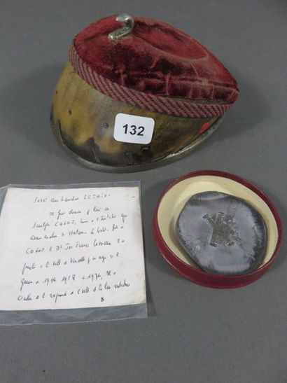MARECHAL PETAIN Sabot de cheval ferré d'un...